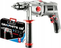 GRAPHITE WIERTARKA UDAROWA 2-BIEGI uchwyt 13mm 1050W dwubiegowa 58G722