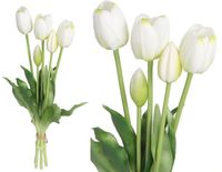 TULIPANY BUKIET TULIPANÓW GUMOWANE GUMOWE SILIKONOWE JAK ŻYWE