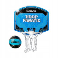WILSON HOOP FANATIC MINI TABLICA DO KOSZYKÓWKI NA DRZWI +miękka piłka