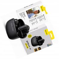 TWS słuchawki BW-08 translator AI czarne real-time do Google Pixel 9 Pro XL