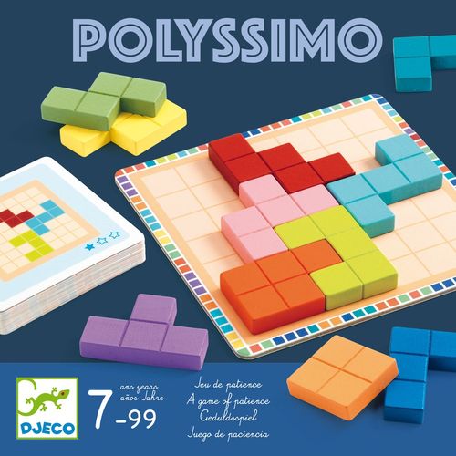 POLYSSIMO układanka geometryczna logiczna DJECO na Arena.pl
