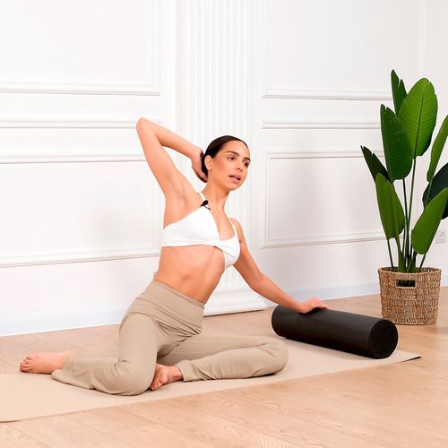 WAŁEK DO MASAŻU ROLLER 15X60CM CZARNY REBEL ACTIVE na Arena.pl