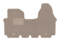 Dywaniki welurowe beżowe Nissan Primastar 2001-2014 dostawczy LUX