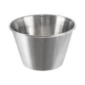 Miseczka Stalowa na Sos Dip Sosjerka Miska Dipówka Pojemnik 9,5 cm 240 ml