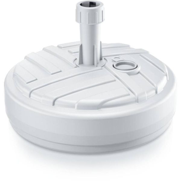 PODSTAWA DO PARASOLA UMBRELLA BASE OKRĄGŁA BIAŁA zdjęcie 1
