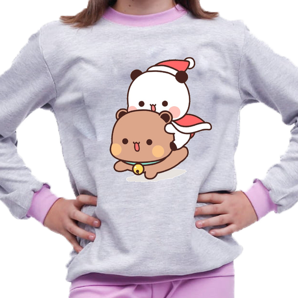 Piżama dziecięca Bubu Loves Dudu zdjęcie 1