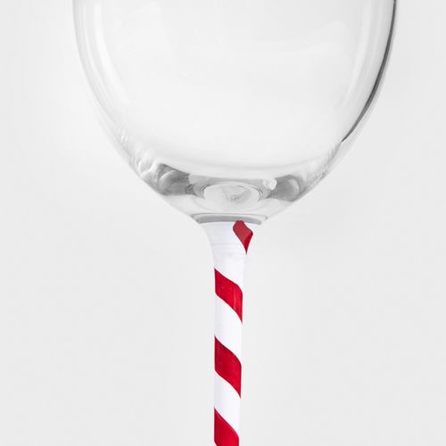 Kieliszek TWISTIES z czerwoną nóżką 0,58 l HOMLA na Arena.pl