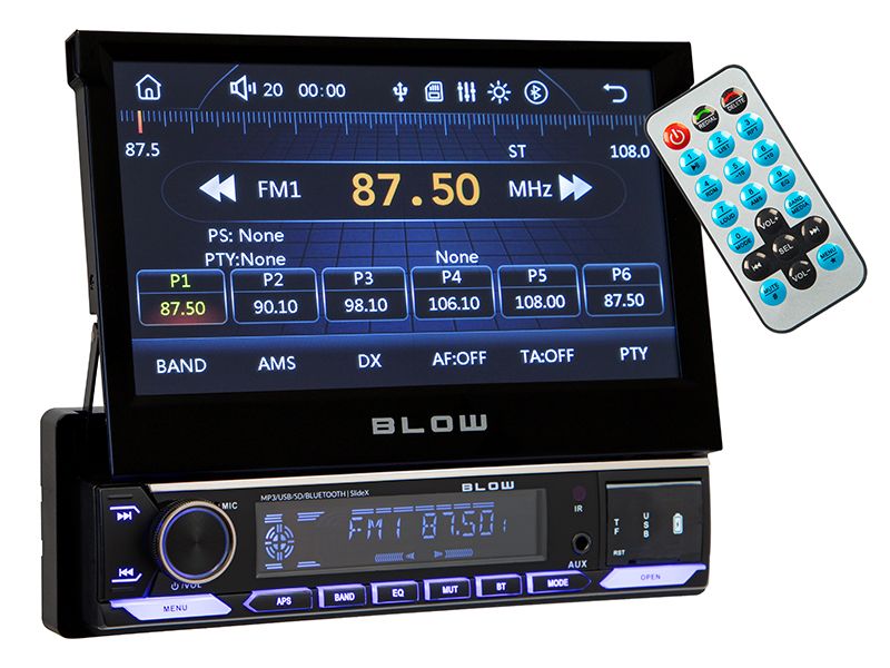 Radio BLOW  SlideX RDS/MP3/USB/micro SD/BLUETOOTH zdjęcie 1