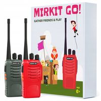 2 krótkofalówki dla dzieciBF-888s Mirkit GO