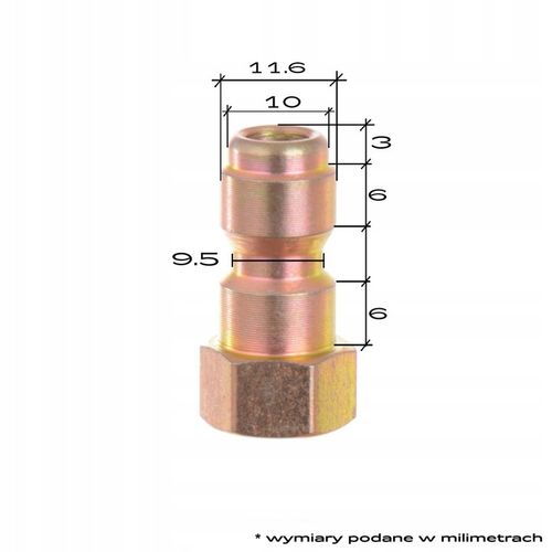 Komplet dysz na szybkozłącze do myjki Karcher HD M22 F zestaw do chemii na Arena.pl