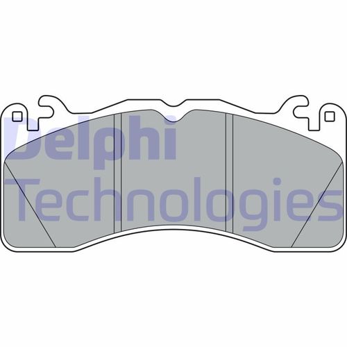 KLOCKI HAMULCOWE PRZÓD LP3377 DELPHI FORD USA na Arena.pl