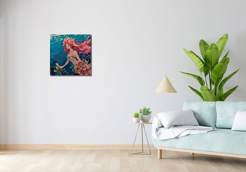 Obraz 50x50cm Nimfa Oceanu zdjęcie 2
