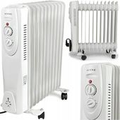 Grzejnik elektryczny olejowy energooszczędny termostat Kiano 2500W