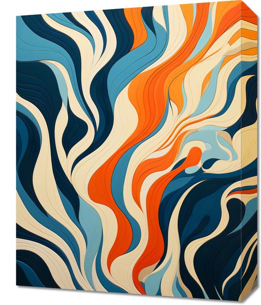 Obraz 40x50cm Oceaniczne Fale zdjęcie 1