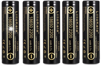 5 sztuk Ogniwo Li-Ion Liitokala 18650 3,7V 2200mAh Li-22A