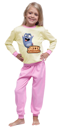 Piżama dziecięca Grizzy i Lemingi na Arena.pl