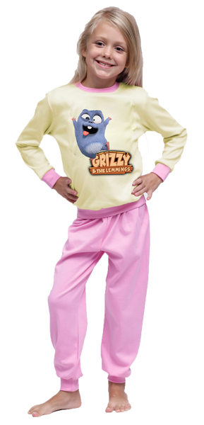 Piżama dziecięca Grizzy i Lemingi zdjęcie 2