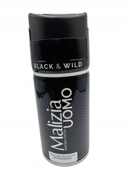 Malizia Dezodorant Black & Wild Men 150 Ml zdjęcie 9