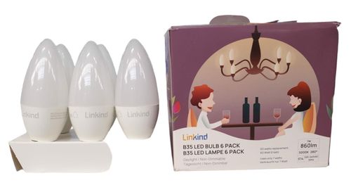 Zestaw 6 Żarówek Led Świeczki E14 7W 860Lm 5000K na Arena.pl