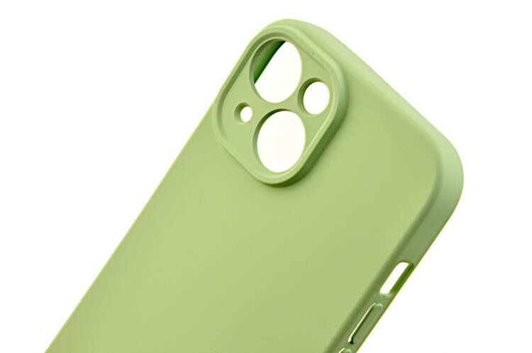 Etui silikonowe Tint do Apple iPhone 15 zielony zdjęcie 4