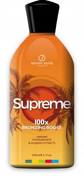 7Suns Supreme 100x Bronzing Boost szybki bronzer solarium i słońce zdjęcie 1