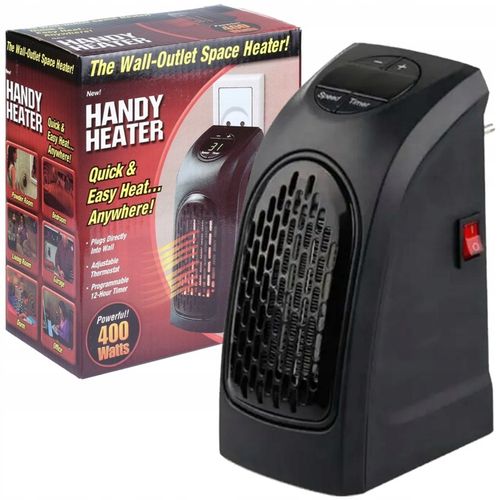 MOCNY MINI GRZEJNIK ELEKTRYCZNY FARELKA DO KONTAKTU HEATER 400W na Arena.pl