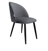 Nowoczesne Krzesło COLIN BL14 Czarne Nogi Loft Glamour elegancki styl premium