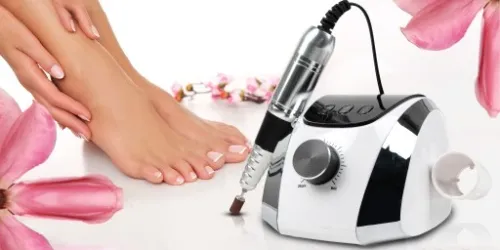 FREZARKA DO PAZNOKCI PROFESJONALNA MOCNA 68W FREZY na Arena.pl