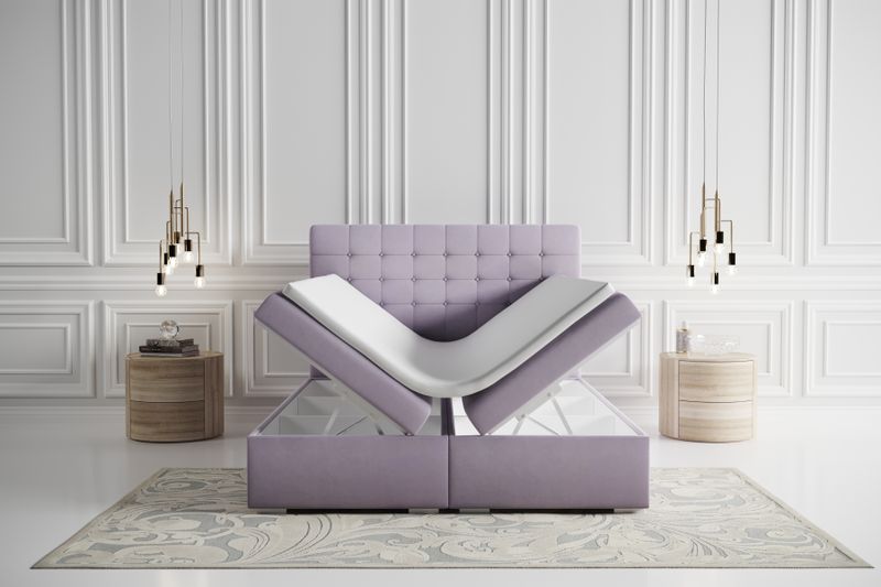 Łóżko Kontynentalne CAROLINA 160 x 200 zdjęcie 7