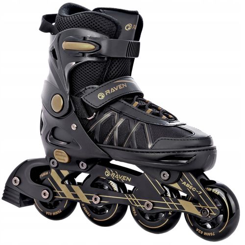 Rolki Raven Expert Black/Gold 40-43 na Arena.pl