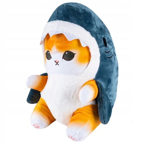 Kot Rekin Kotorekin 55Cm Przytulanka Xl Miś Maskotka Poduszka Duży Pluszowy na Arena.pl