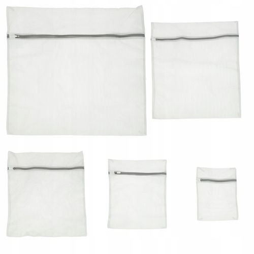 WOREK SIATKA DO PRANIA BIELIZNY SKARPET UBRAŃ WORECZEK Z ZAMKIEM 9 SZTUK na Arena.pl