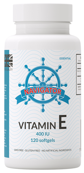 NAVIGATOR Witamina E 400 IU 120 kaps zdjęcie 1