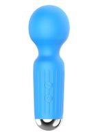 stymulator rechargeable mini masager usb 20 functions   blue