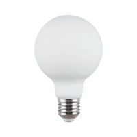 Kulista żarówka 5214-G80-DIM-MILKY E27 LED 9W 4000K ściemnialna