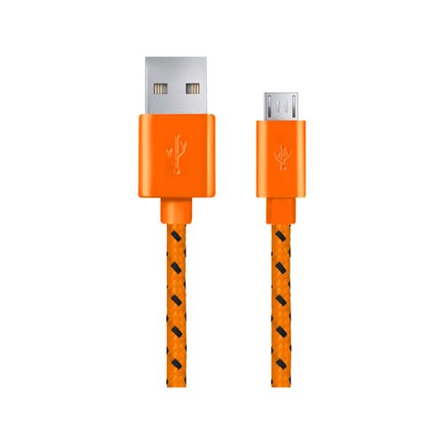 EB175OB KABEL MICRO USB 2.0 A-B M/M 1.0M OPLOT POMARAŃCZOWY na Arena.pl