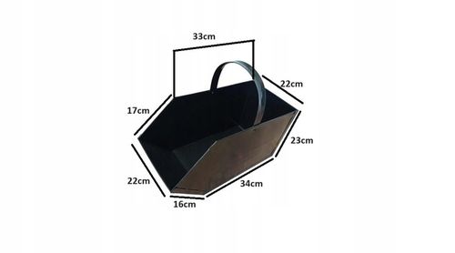 węglarka duża 45x22x23cm na popiół miał węgiel na Arena.pl