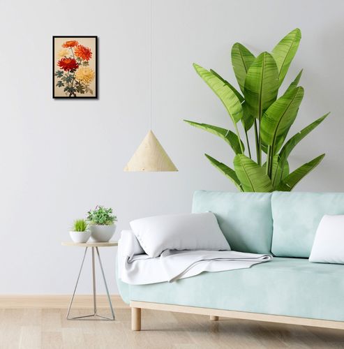 Plakat 25x35cm Tańczące Chryzantemy na Arena.pl