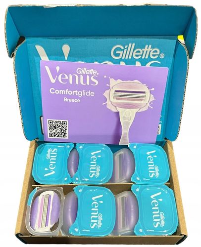 Gillette Venus Comfortglide Breeze ostrza do golenia dla kobiet 10 sztuk na Arena.pl