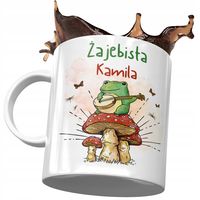 Kubek Dla Kamili Koleżanki Idealny Na Prezent Z Nadrukiem Ze Zdjęciem