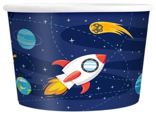 Kubek do lodów Kosmos 6szt zdjęcie 1