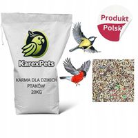 Karma Pokarm Jedzenie Dla Ptaków Dzikich Letnich Całoroczna Karmnik 20