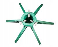 STOJAK CHOINKOWY EKO DUŻY DLA CHOINEK DO 3.5 METRA ZIELONY