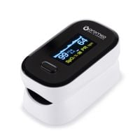 Medyczny Pulsoksymetr Napalcowy Pulsometr Oled Oromed Oximeter White+