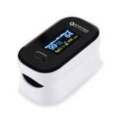 Medyczny Pulsoksymetr Napalcowy Pulsometr Oled Oromed Oximeter White+