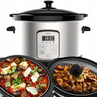 WOLNOWAR GARNEK CERAMICZNY 4,7L TIMER REGULACJA TEMPERATURY OPÓŹNIONY START