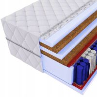 Materac MEDI 90x200 DOUBLE HARD 2xkokos, pocket H5 - TWARDY