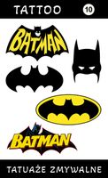 Tatuaże zmywalne Batman