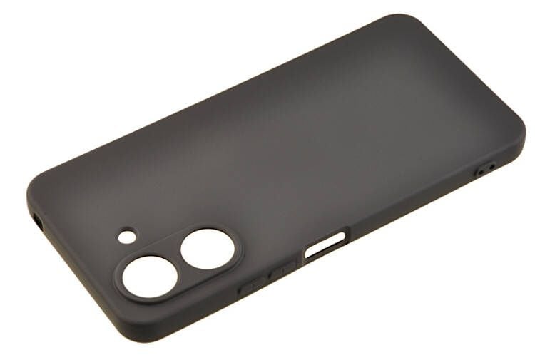 Etui silikonowe Tint do Xiaomi Redmi 13C czarny zdjęcie 2