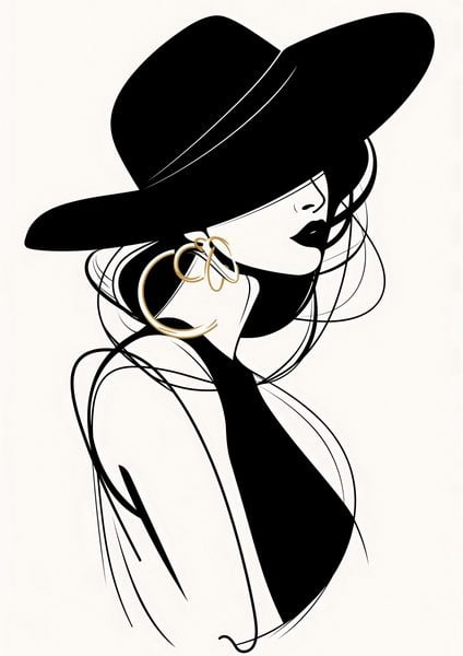 Plakat 21x29,7cm Uwikłana Elegancja zdjęcie 1